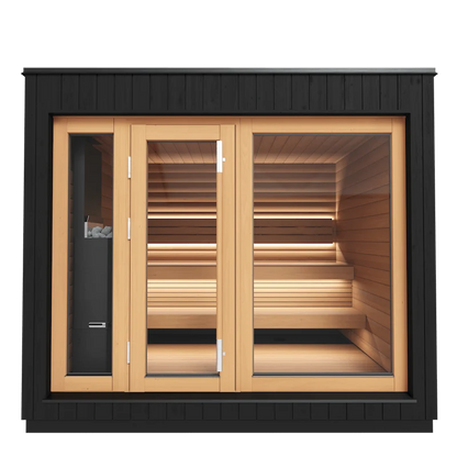 Saunum AirCube One Traditional Outdoor Sauna