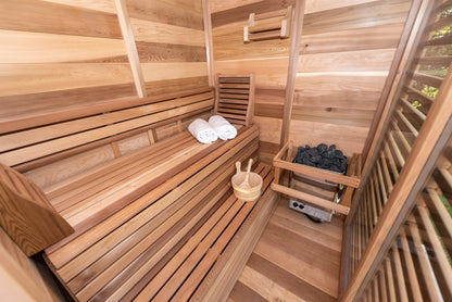 Pure Cube CU580D Traditional Outdoor Sauna