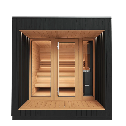Saunum AirCube Terrace Outdoor Sauna