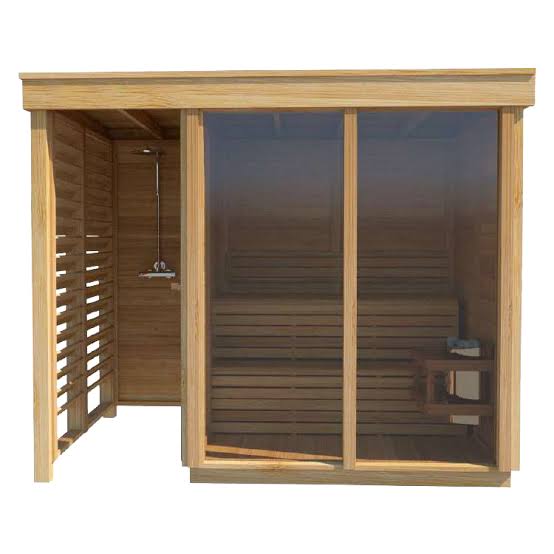 Pure Cube CU580D Traditional Outdoor Sauna