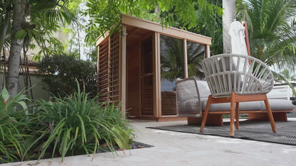 Pure Cube CU580D Traditional Outdoor Sauna