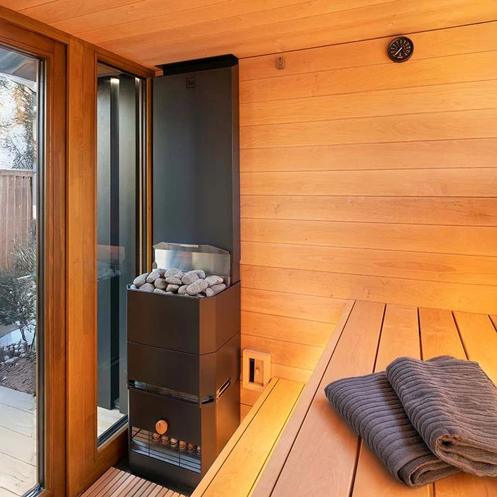 Saunum AirCube Terrace Outdoor Sauna
